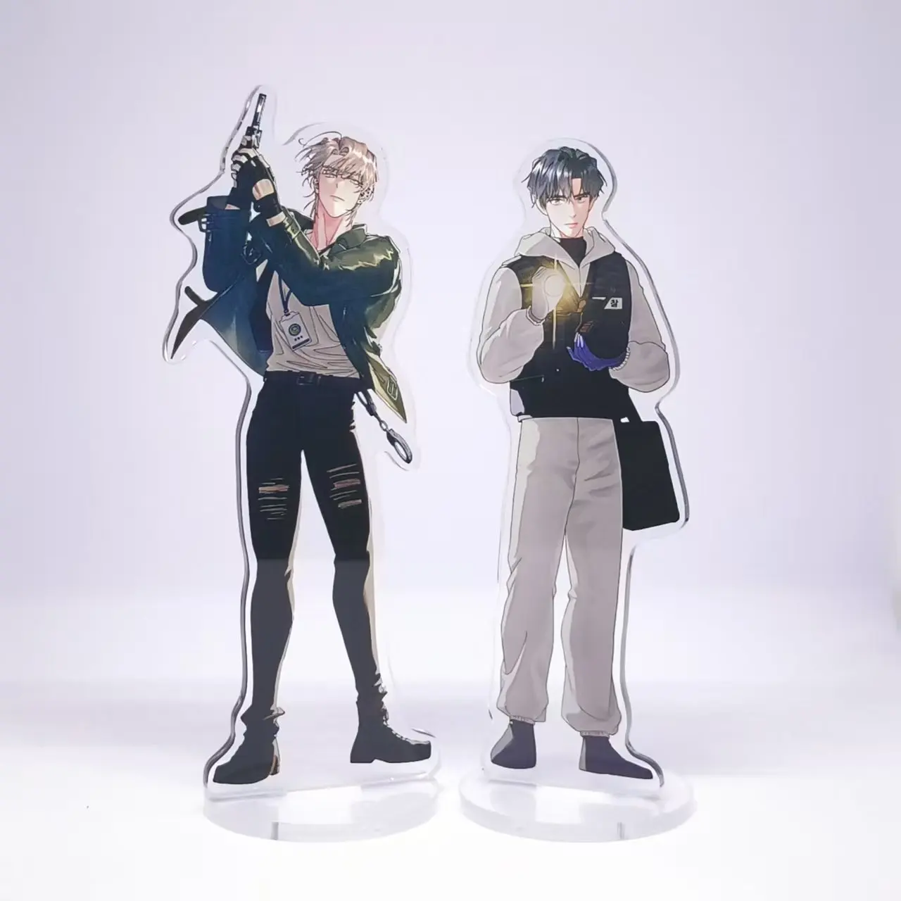 شجرة بدون جذور Daybreak Lezhin Team BL Yaoi Manhwa أكريليك ستاندي أنيمي هدية قابلة للجمع ديكور مكتب