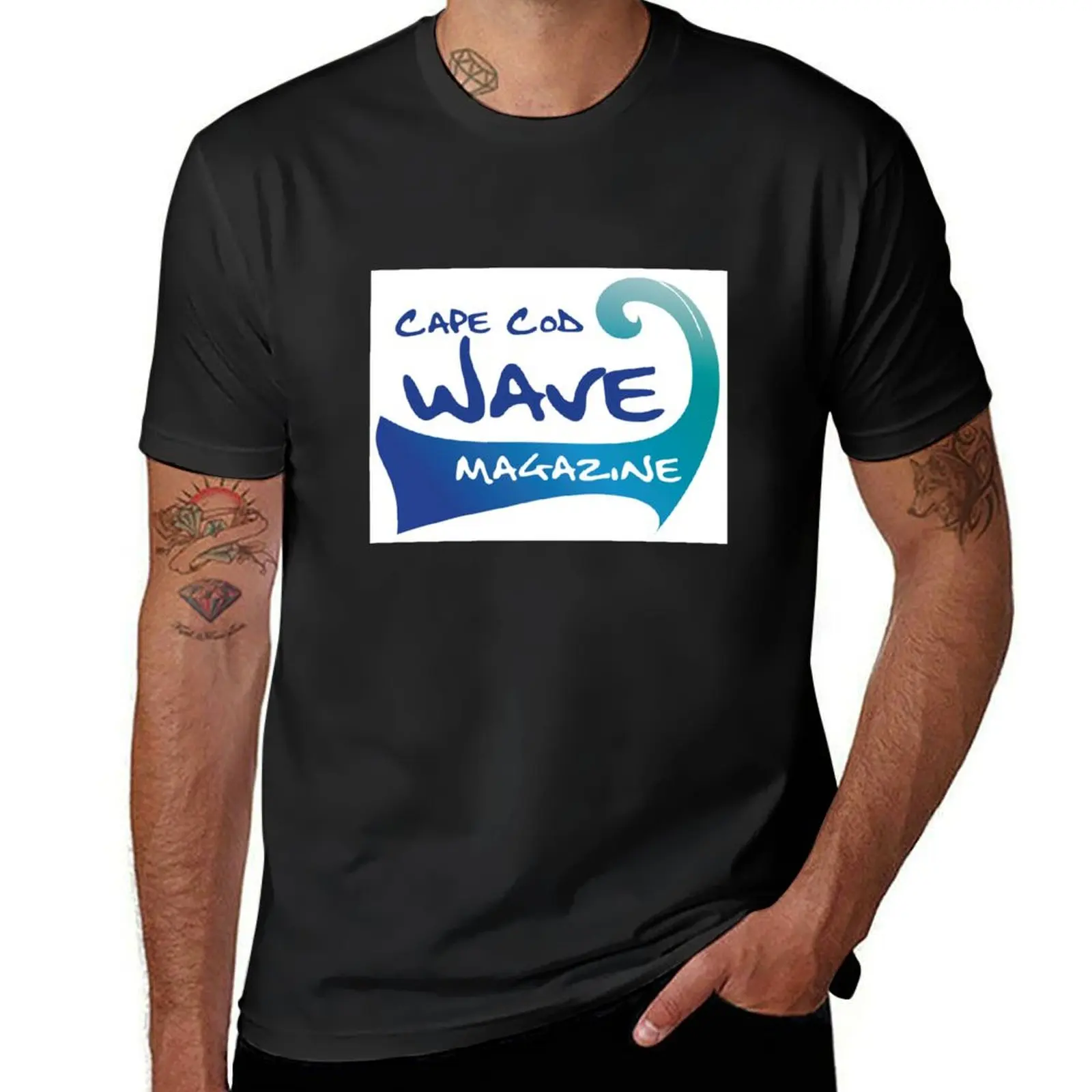 

Cape Cod Wave T-Shirt summer top shirts graphic tees Men's t shirts