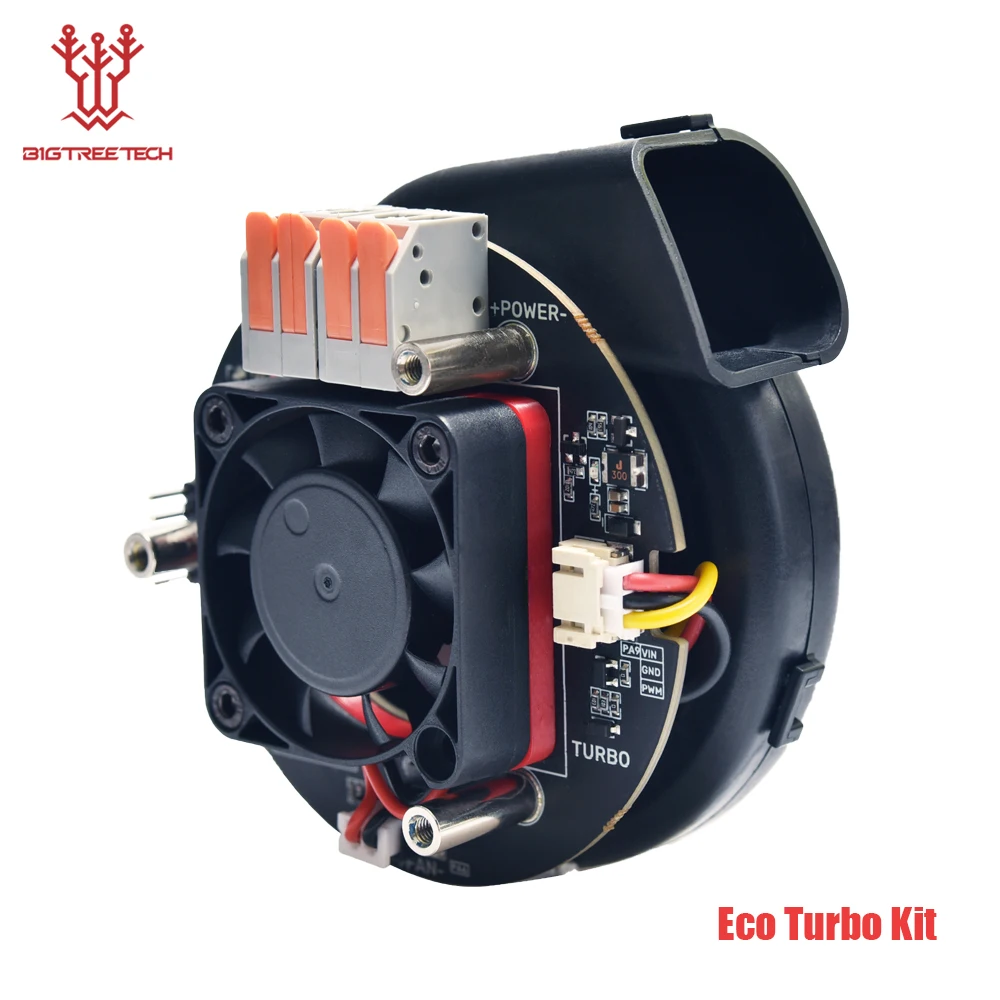 

BIQU Eco Turbo Kit 24V Remote Brushless Cooling Blower Kit VS Universal Turbo Kit Upgrade For Voron2.4 VzBoT HevORT 3D Printer