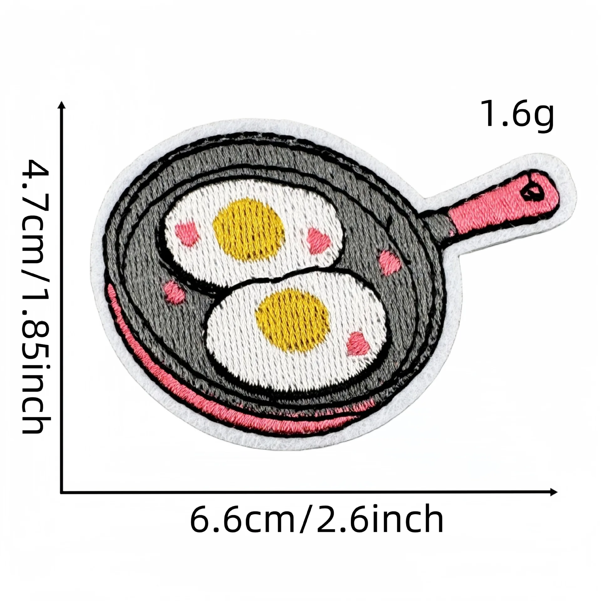 1 piece New Cartoon Cute Donut Cake Milk Drinks Candy Biscuit Patches For Kids Clothes Backpack DIY Embroidery Patch Iron Badge