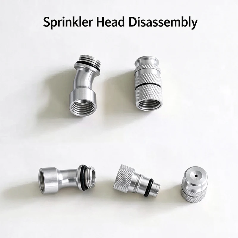 Multi‑Function High‑Pressure Mist Atomizing Nozzle Fine Spray Head For Garden Irrigation Cooling Humidification Outdoor Cleaning