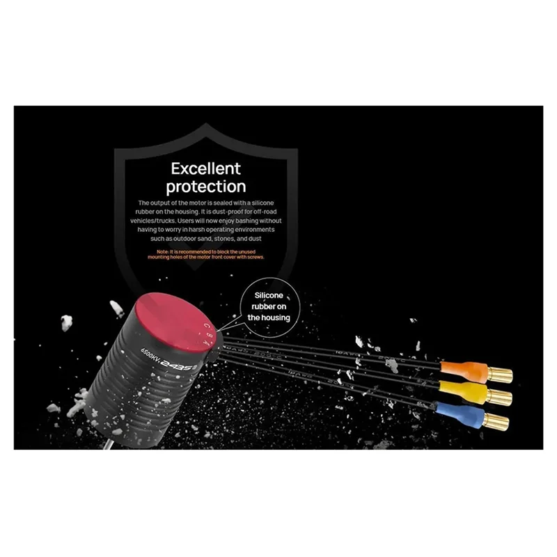 【ABUP】НОВЫЙ двигатель 2435SL G3 для автомобиля с дистанционным управлением 1:18, 1:16, бесщеточный ESC, водонепроницаемый 2-3S 2435-G3, комплект двигателя 2435SL G3