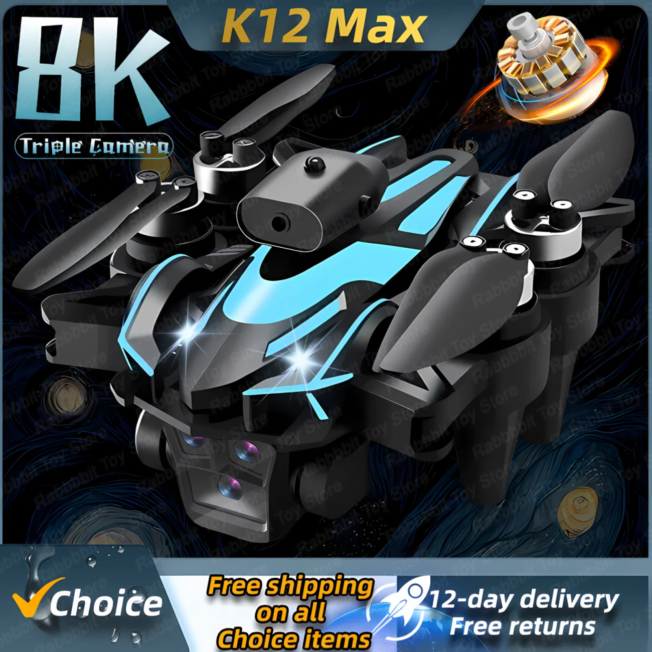 New K12MAX Drone 8K… - image