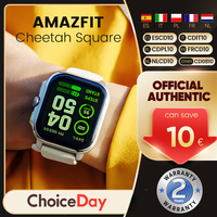 New Amazfit Cheetah Square 44mm Smartwatch Dual-band GPS 150+Sports Mode Monitoring Heart Rate Tracking Smart Watch