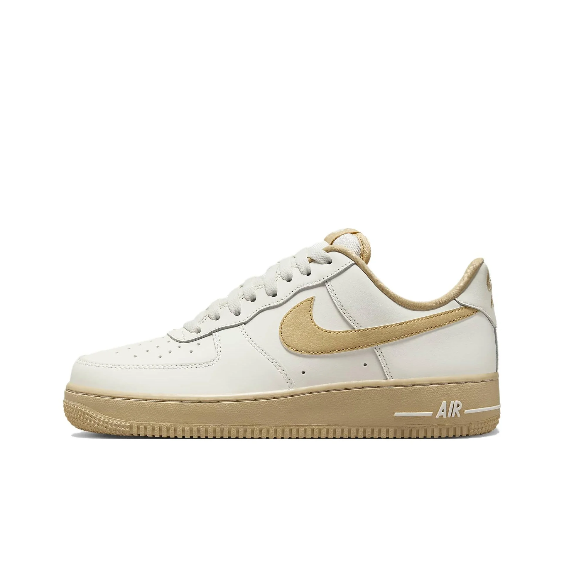 Nike Air Force 1 Skateboard Shoes Women's Low Top White Umber FZ3597-133