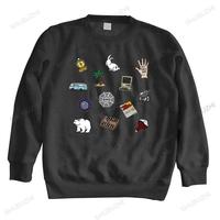 men autumn sweatshirt black hoody Brand New Men's T Lost Classic Tv Tops brand winter hoodie for boys warm hoody euro size