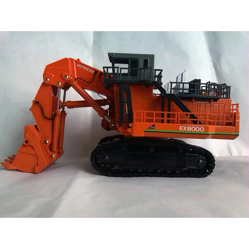 1:87 HITACHI EX8000 Schaufelbagger Druckgussmodellspielzeug