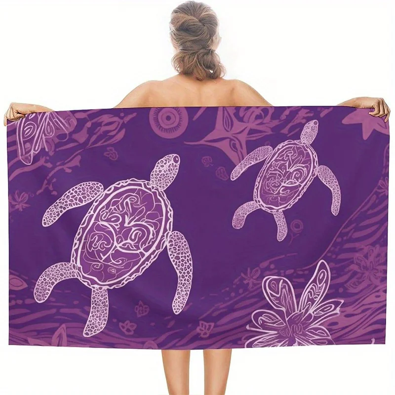 

Beach Towel Cute Beach Towel Pattern Patterned Sunscreen And Windproof Suitable For Swimming Pool Camping Travel Blanket