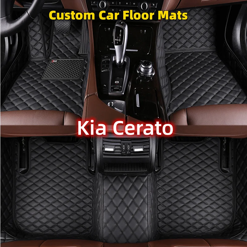 

Full Set Car Floor Mats For Kia Cerato 2007 2008 2009 2010 2011 2012 2013 2014 2015 2016 2017 Custom Auto Foot Pads Interior