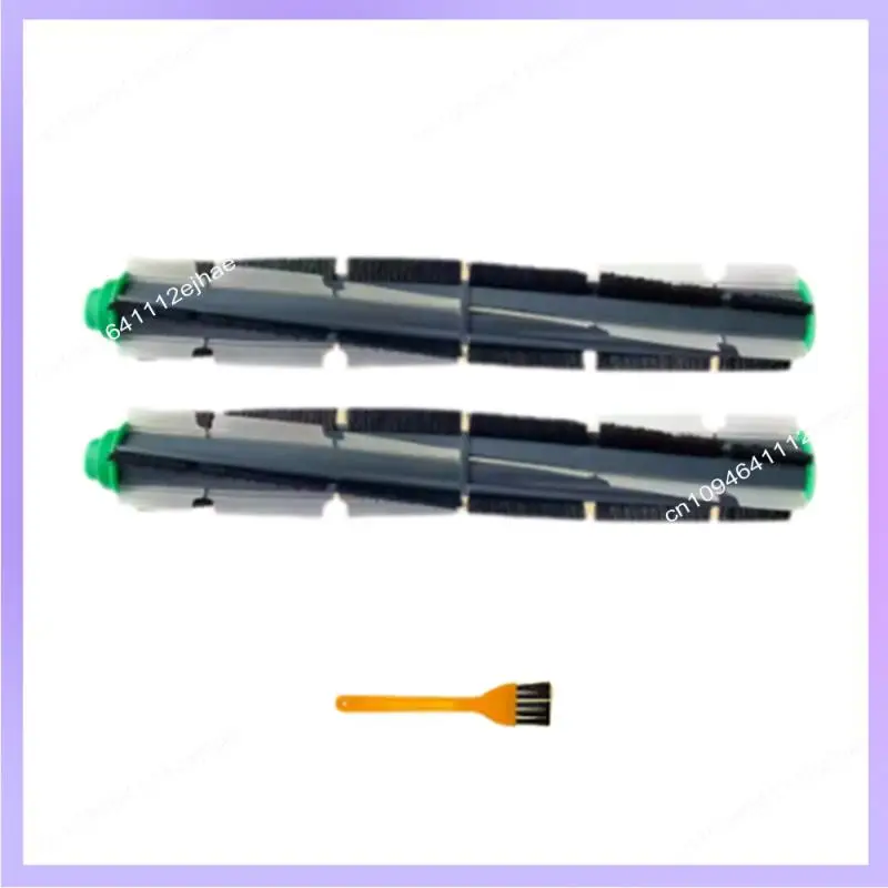 N83R 2 Pcs For Vorwerk VR200 / VR300 Roller Rubber Brush Replacement Robot Vacuum Cleaner Spare Parts Accessories