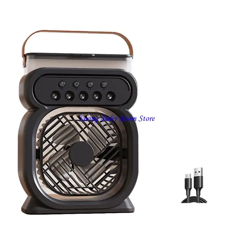 

K1AD Многофункциональный подвесной вентилятор с легким удобным для небольшого вентилятора USB, подходящего для путешествий по и