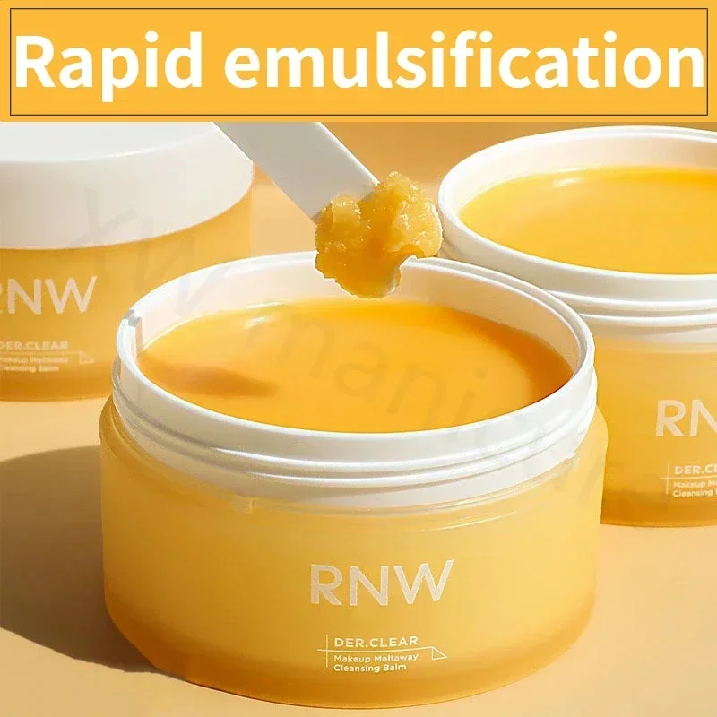 RNW-Crème démaquillante à l'huile d'orange, produit cosmétique de beauté, soin de la peau, yeux, visage, émulsion à l'eau douce