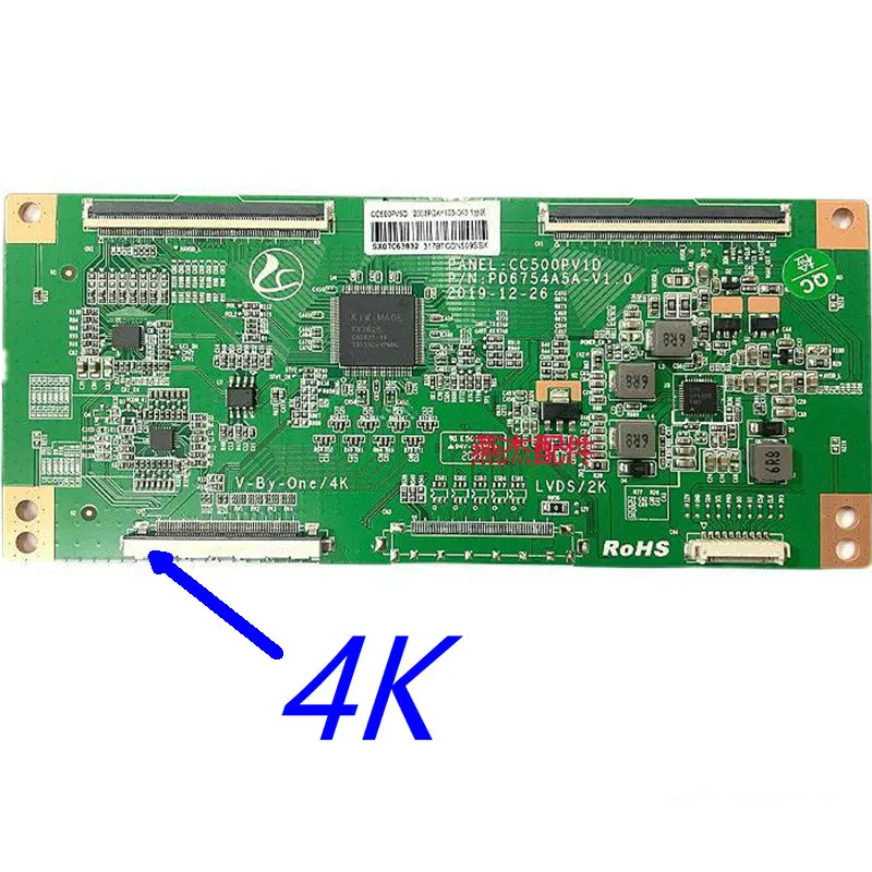 Gratis ongkir! กระดานลอจิก CC580PV5D T-CON สำหรับ LED 4K หรือ2K ทำงานได้ดี