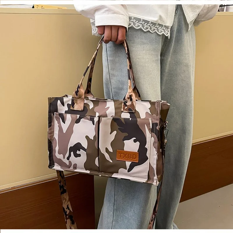 

Best Superstar Shopper Bag Large Capacity Casual For Women Trendy Vintage Solid Color Leather