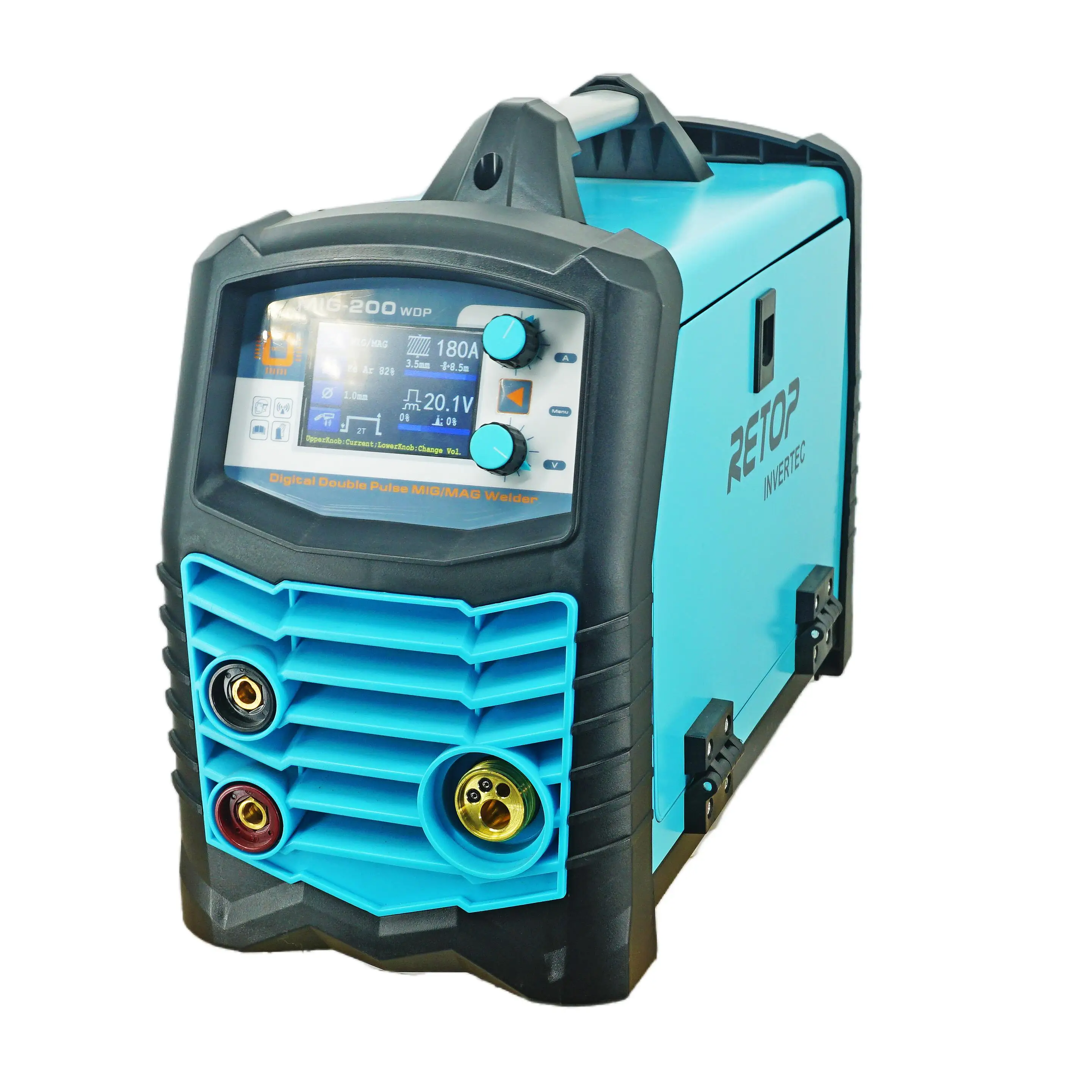 mig 250 double pulse welder