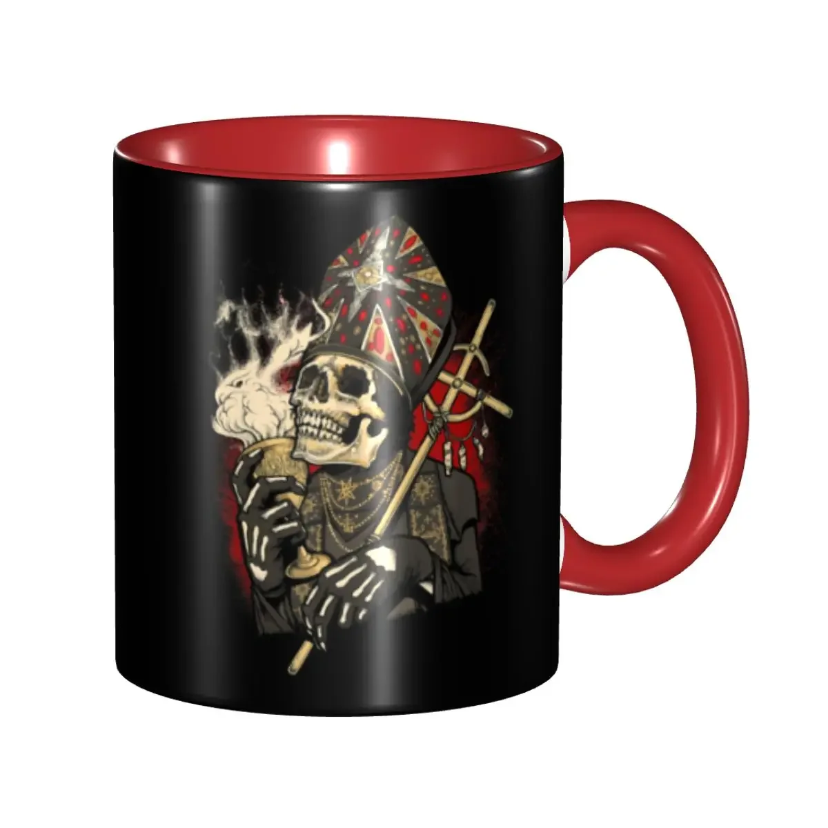 

Swedish Rock Band Ghost Mug Custom Ceramic Coffee Mug Creative Gift