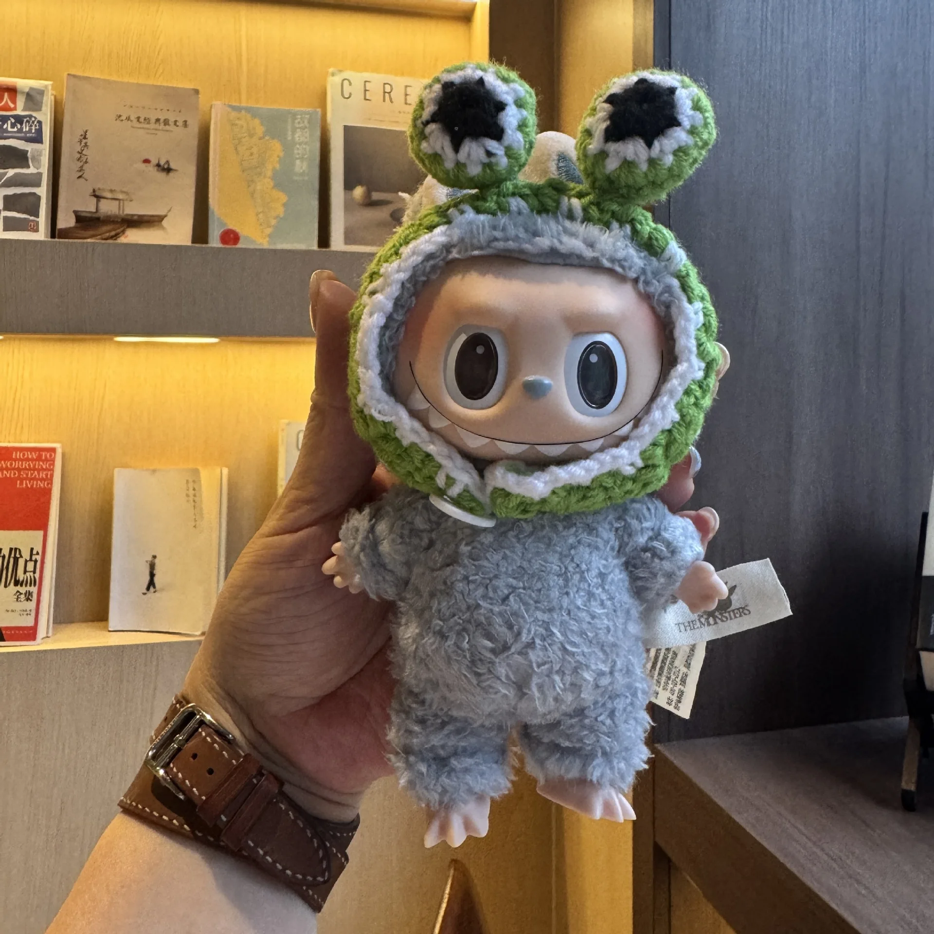 

Labubu Doll Clothes Accessories Scarf Jeans Plush Toy Pants Doll Outfits Labubu I II 10-17cm Doll Clothing Wholesale