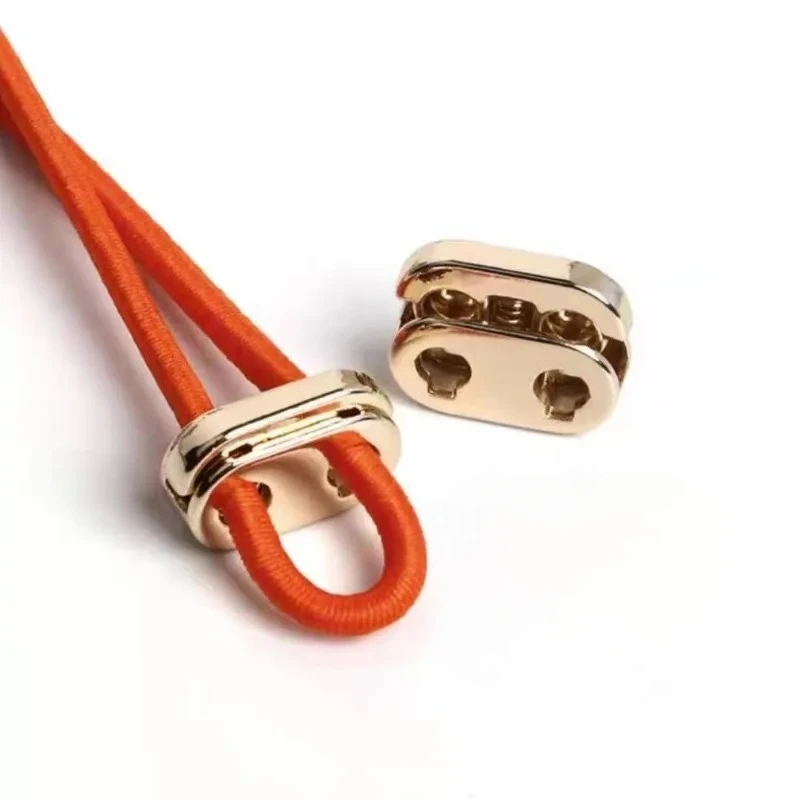 10 Stück Kabelstopper, 4 mm Lochdurchmesser, Zinklegierung, verstellbare Kordelschlösser, DIY-Bekleidungszubehör