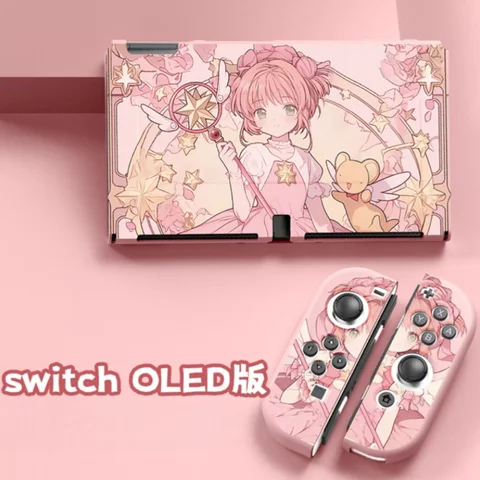 In Stock Switch 2 Card Captor Protective Case Switch Protective Shell Hard Shell Ns2 Anti Drop Game Console Accessories Gifts