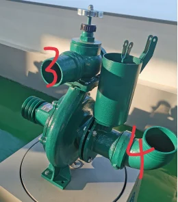 مصنع كبير تدفق الجبل الزراعي مضخة الضغط العالي 4 بوصة #4