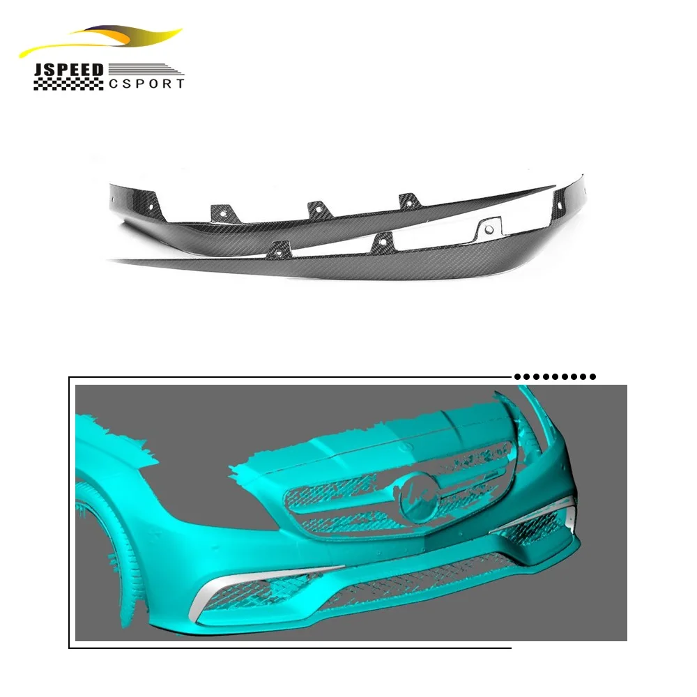 

Suitable for Carbon fiber front bumper fins Suitable for Mercedes-Benz CLS-Class W218 CLS63 AMG 15-17 (suitable for: W218 CLS63)