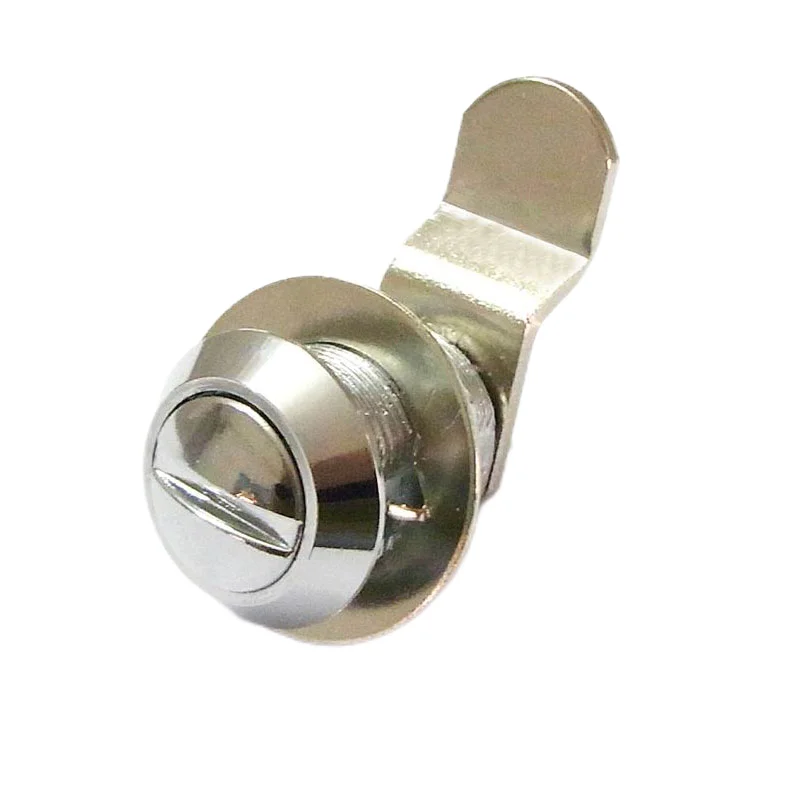 Keyless Cam Lock for Furniture Cabinet Coin Slot Cam Lock Bus Cabinet Door Lock Turn to open Cabinet lock 1 PC