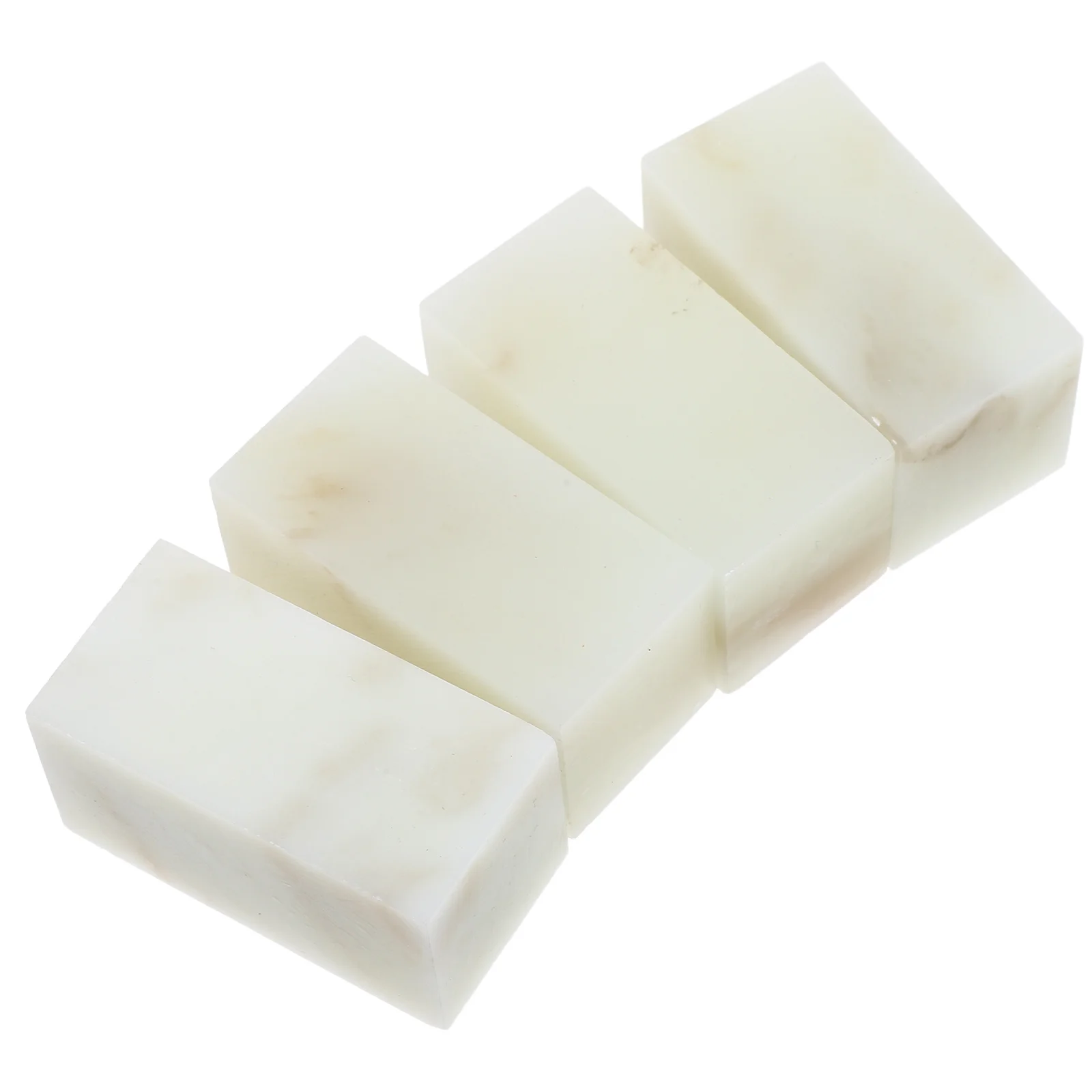 

4pcs Guangxi Agate Seal Carving Blank Blocks For Diy Chinese Name Stamp Painting Calligraphy Art Craft Supply Stamps