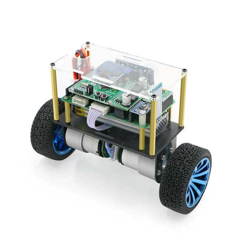 

STM32 two-wheel self-balancing robot kit PID parameter adjustment provides source code tutorial LQR