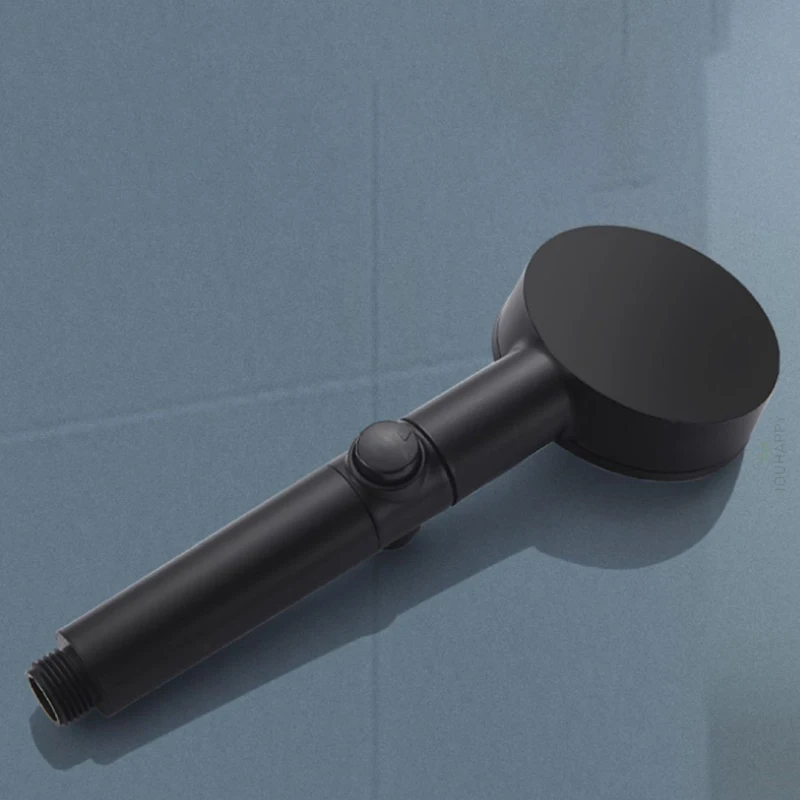 Душевая насадка высокого давления с остановкой одним щелчком мыши, портативная экономия воды, 5-режимная регулируемая насадка для душа, аксессуары для ванной комнаты