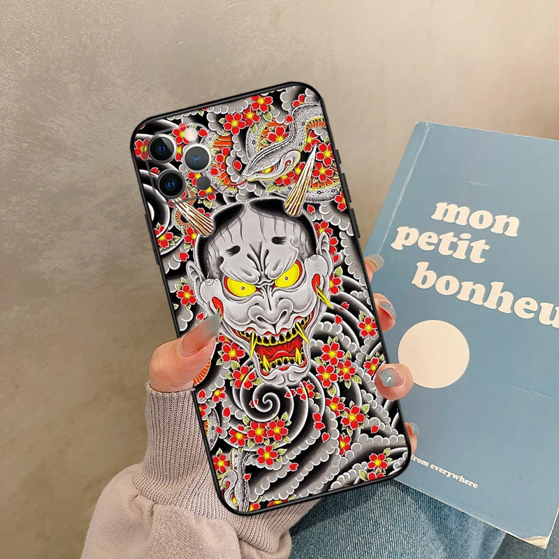 حافظة ياكوزا جورو ماجيما هانيا لهاتف 17 Air iPhone 16 15 14 13 12 11 Pro Max 12 mini XR 15 16 Plus 16e غطاء خلفي شل #5