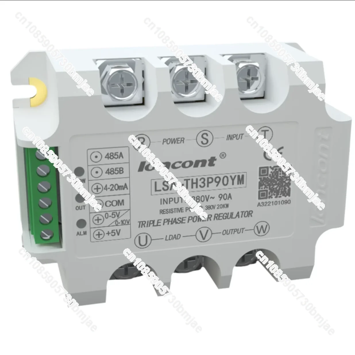 

Three Phase AC Voltage Regulation Module Modbus-RTU thyristor dimming power regulator with RS485 communication type Only module