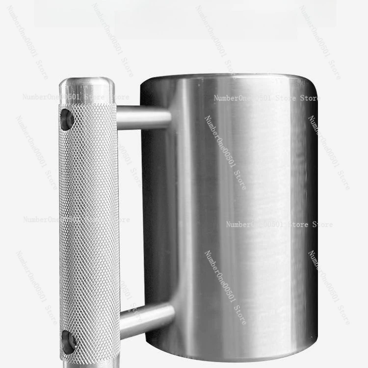 

304 Stainless Steel Dumbbell Water Bottle 4kg 6kg 8kg 10kg 12kg Weighted Fitness Bottle Arm Wrist Workout Food Grade