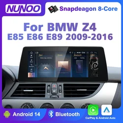Android 14 Carplay Car Screen For BMW Z4 E89 2009-2016 Automotive Multimedia Player Wireless Navigation TV Stereo DSP MP5