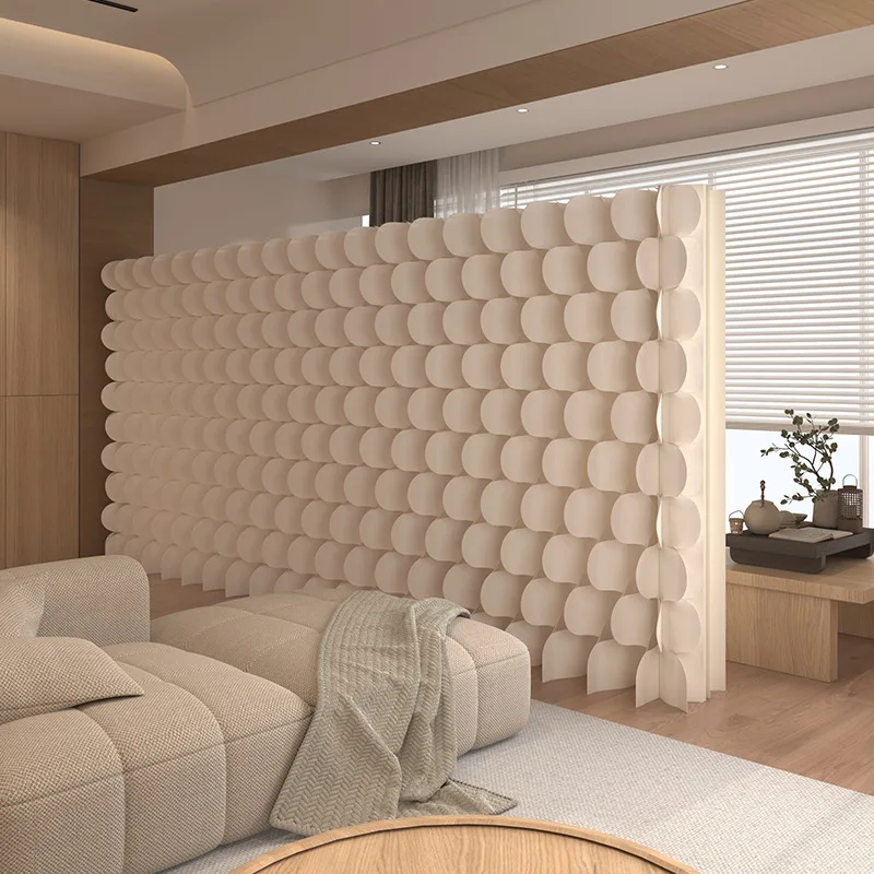 قسم الشاشة مكتب غرفة المعيشة قسم الشرفة يربك للطي جدار المحمول التثبيت الذاتي