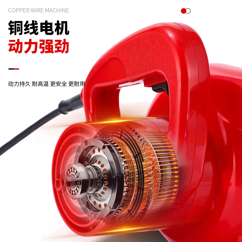 High Power Plug-in Electric Blower, Snow & Leaf Blower, Industrial Dust Blower for Household Use