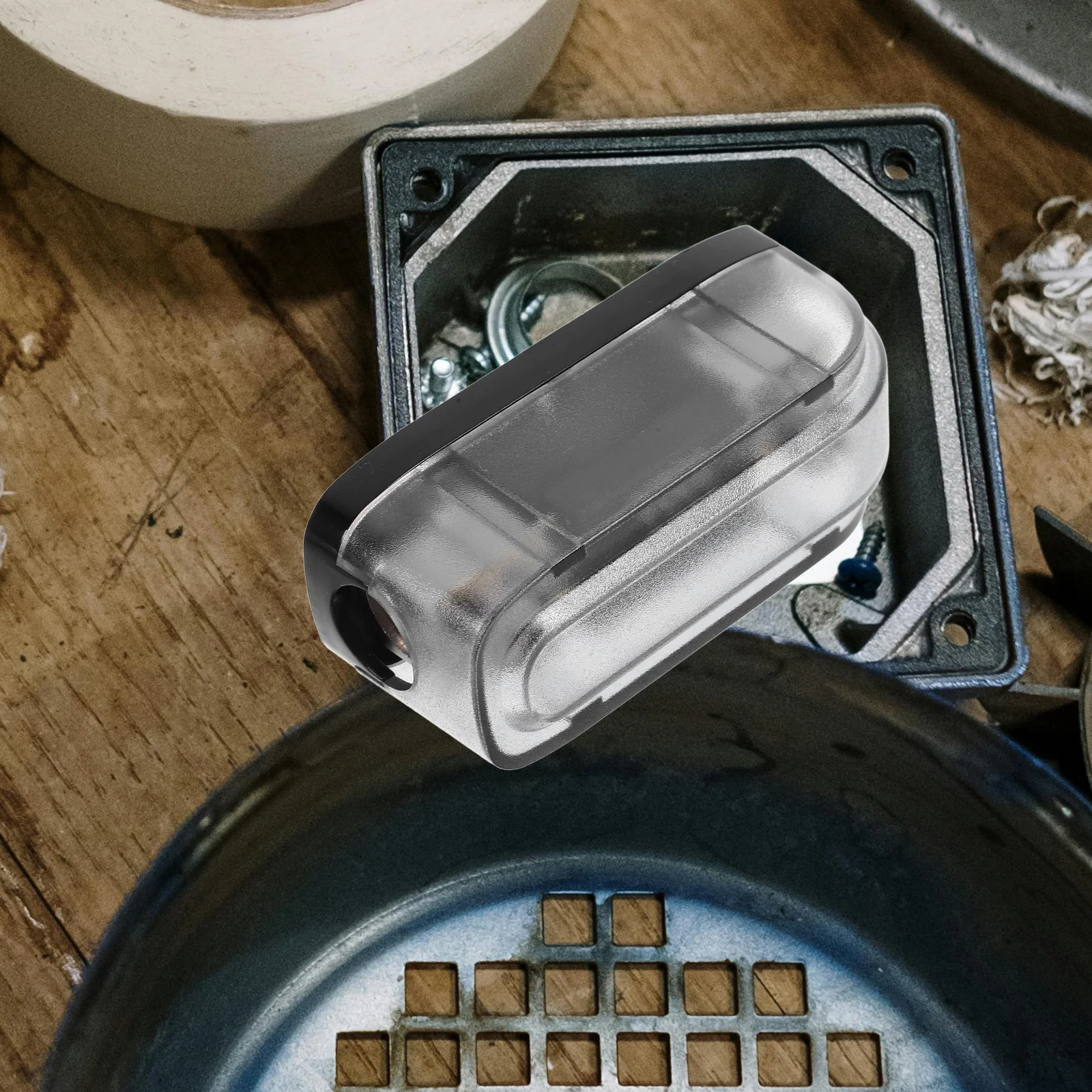 

Auto Audio Amp Fuse Holder 300a Durable Materials Overload Cut-Off Function Easy to Use Multi-Functional Fuse Holder Auto Audio