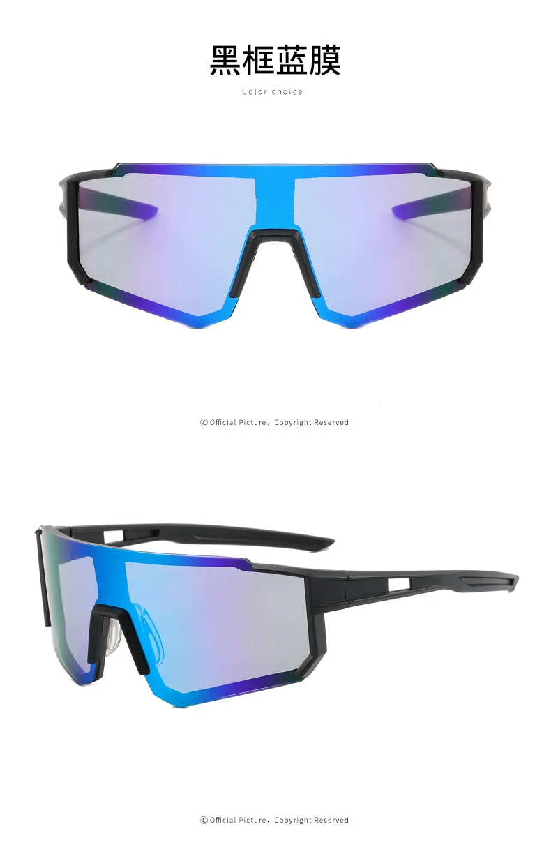 Übergroße randlose Sport-Polarisations-Sonnenbrille für Damen, neue modische rahmenlose Shield-Sonnenbrille für Herren, Outdoor-Fahrradbrille 2026 – Detail 25