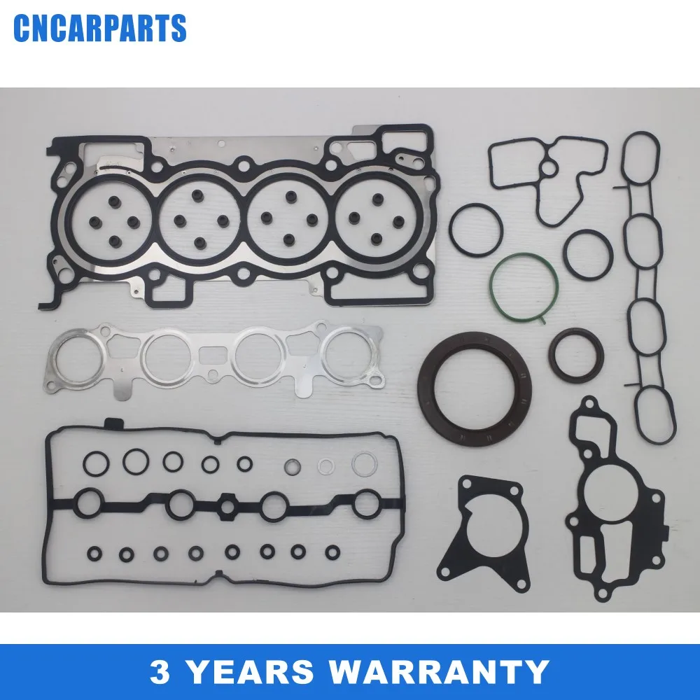 Full Head Gasket Set VRS fit for NISSAN (DONGFENG) QASHQAI 2.0 MR20DE 1997 102 139 Closed Off-Road Vehicle2008/03 - 2010/12