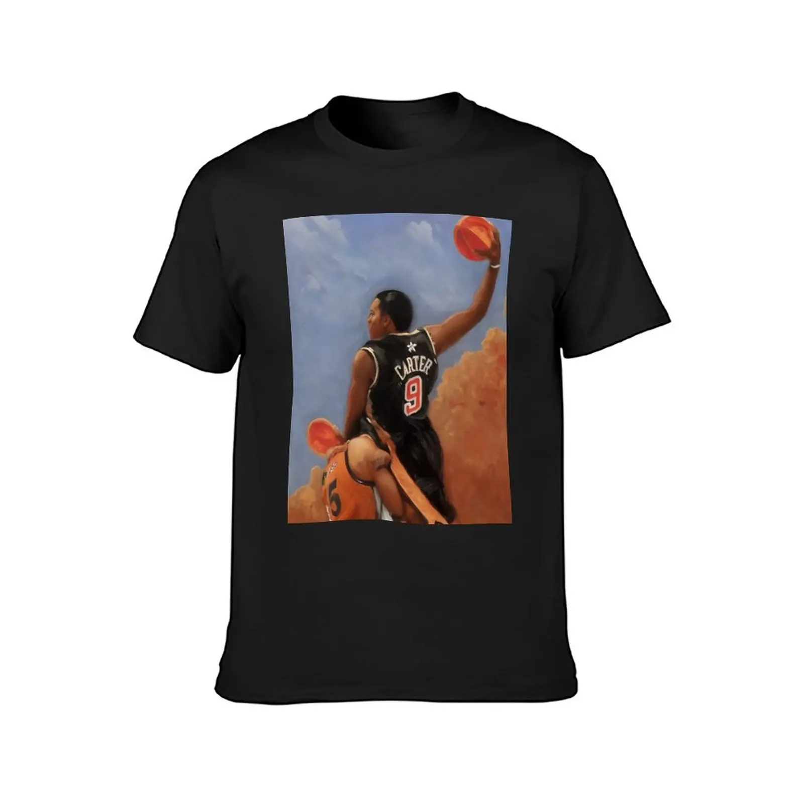 Vince Carter - Paint Art T-Shirt plus sizes funnys heavyweight t shirts for men