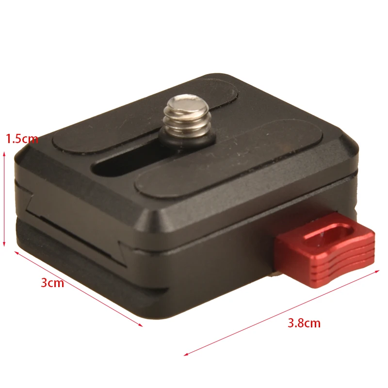 VLOGMAGIC-Sistema de autobloqueo de liberación rápida con placa base, cuenta con montaje de cola de milano tipo Arca, táctil y Go