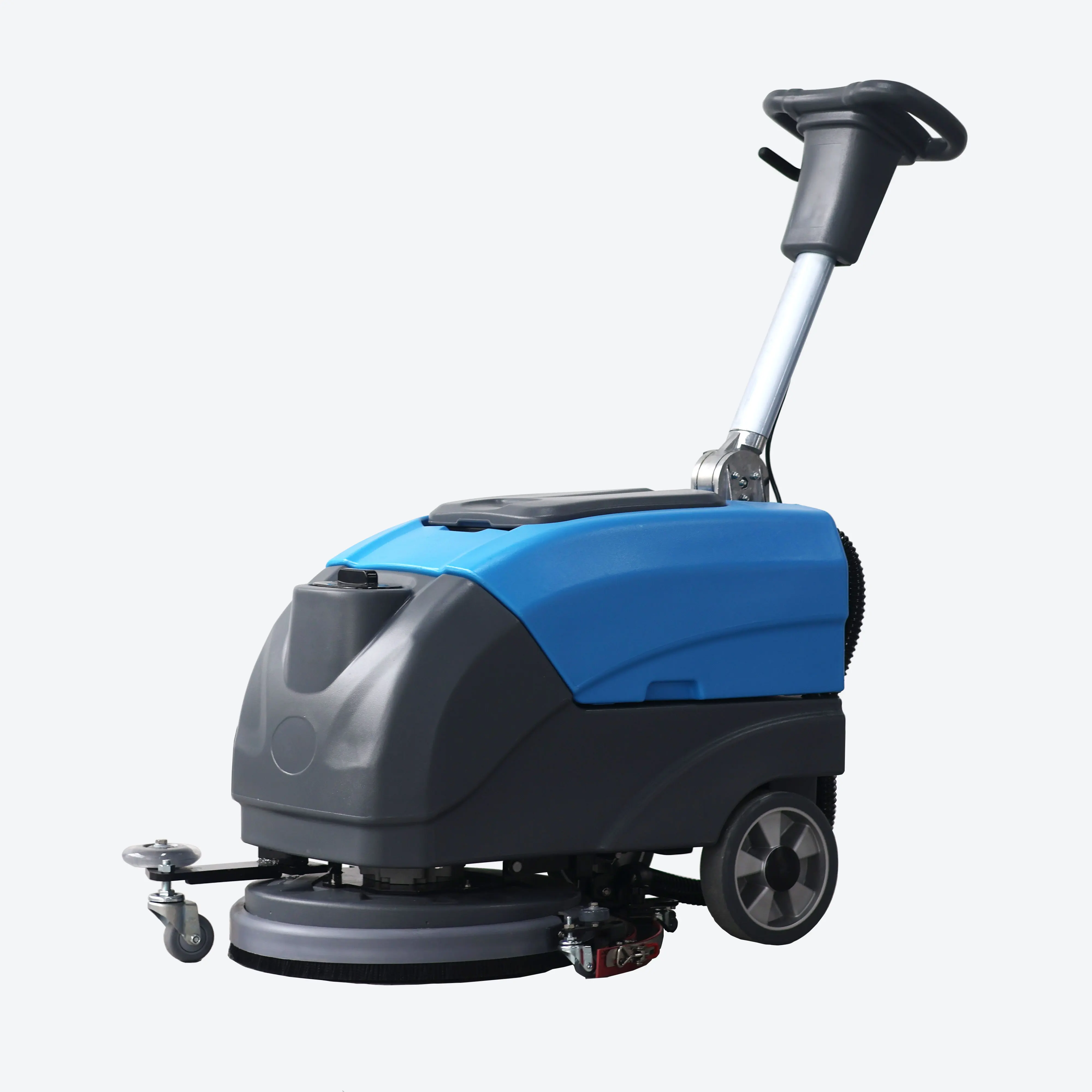 High Efficiency 25liter Water Tank Walk-Behind Floor Scrubber Sweeper Cleaning Machine