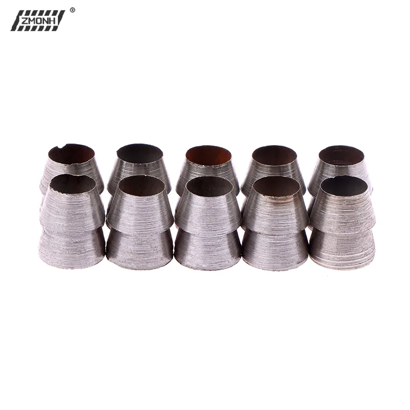 

[H]10pcs Safety Round Handle Wedges Steel Hammer Handle Splitting Wedge Set For Axe Claw Hammer Steel For Carpentry Maintenance
