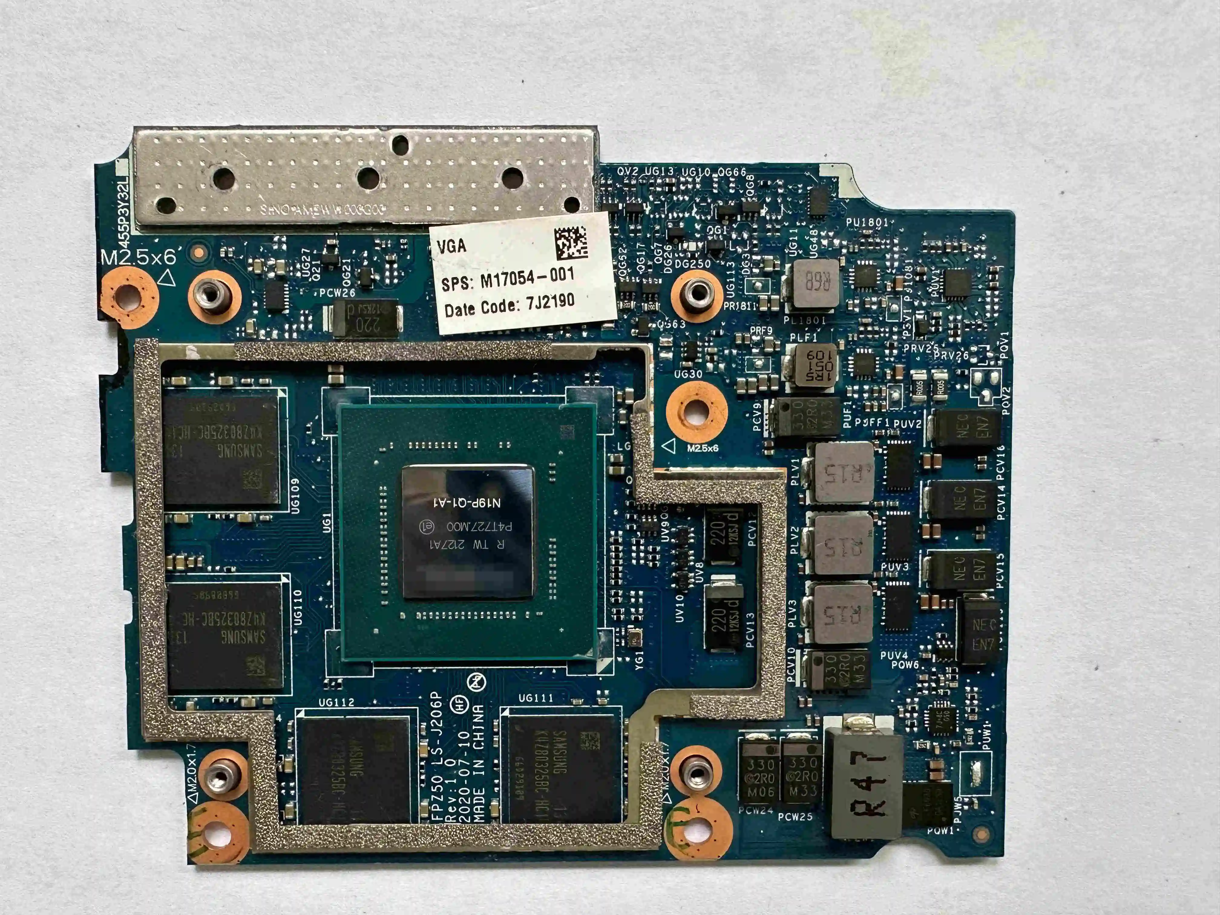 NEW HP ZBook Fury 15 17 G7 VIDEO CARD GPU VGA M17054-001 NVIDIA