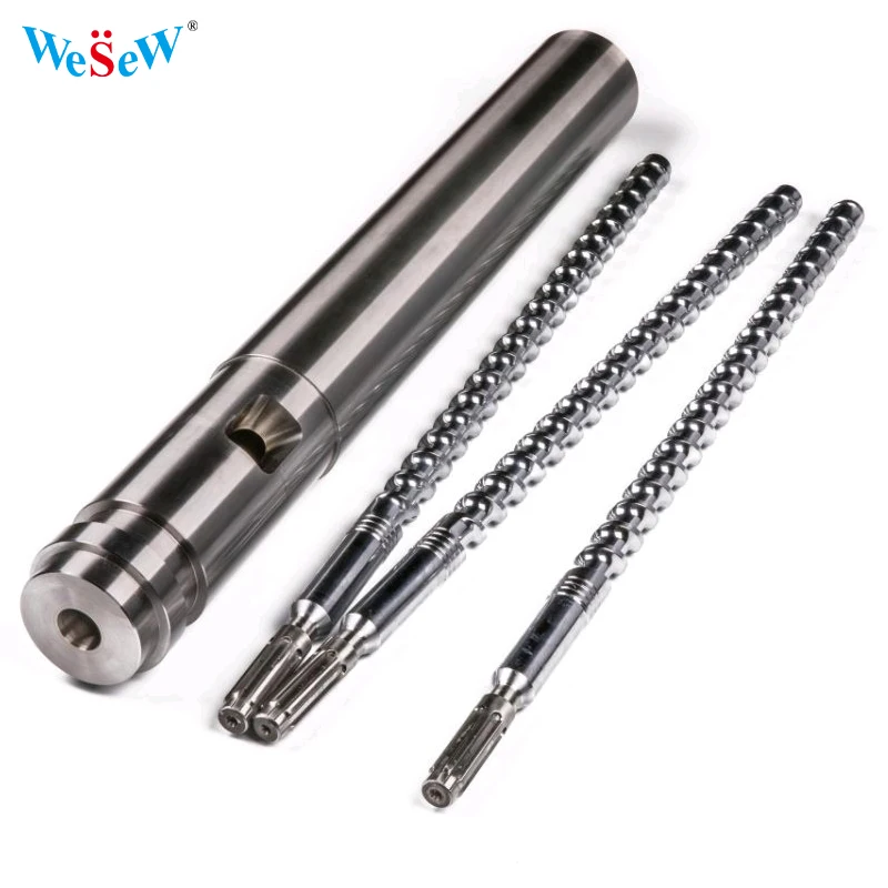 

Винт для литья под давлением Индивидуальный дизайн и обслуживание обработки из нержавеющей стали 650T Высококачественный одноствольный винт для литья под давлением