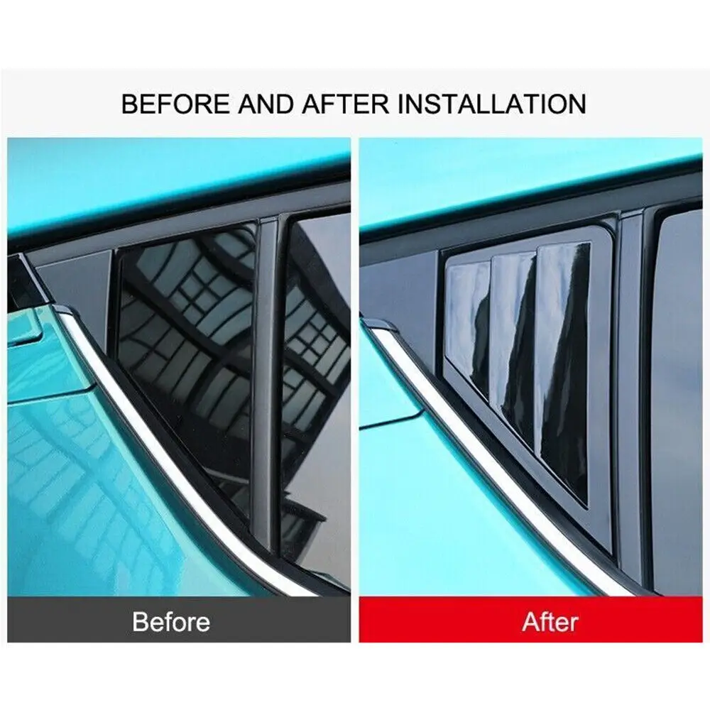 

For Toyota C-HR CHR 2016 2017-2021 Year Windows Louver Body Kit Accessories