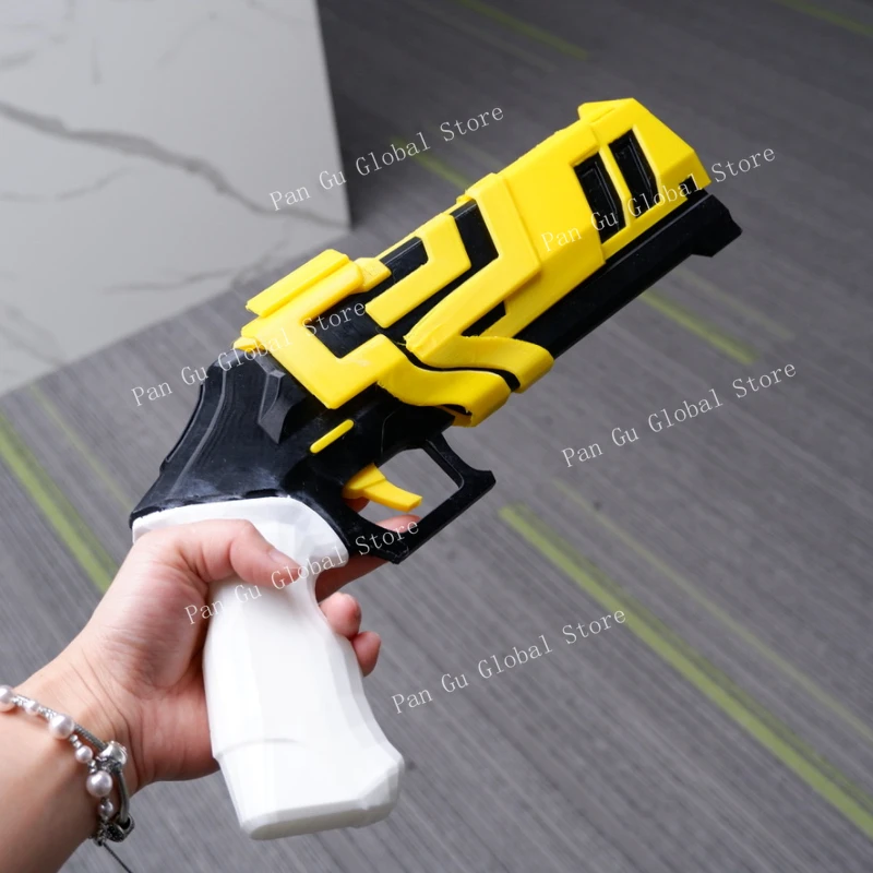 35 ซม./13.78in Valorant ที่กําหนดเองปืน Qian Boer Justice ปืนพกเกมอุปกรณ์ต่อพ่วงคอสเพลย์อาวุธ Props ของเล่นงานอดิเรกแฟนของขวัญ