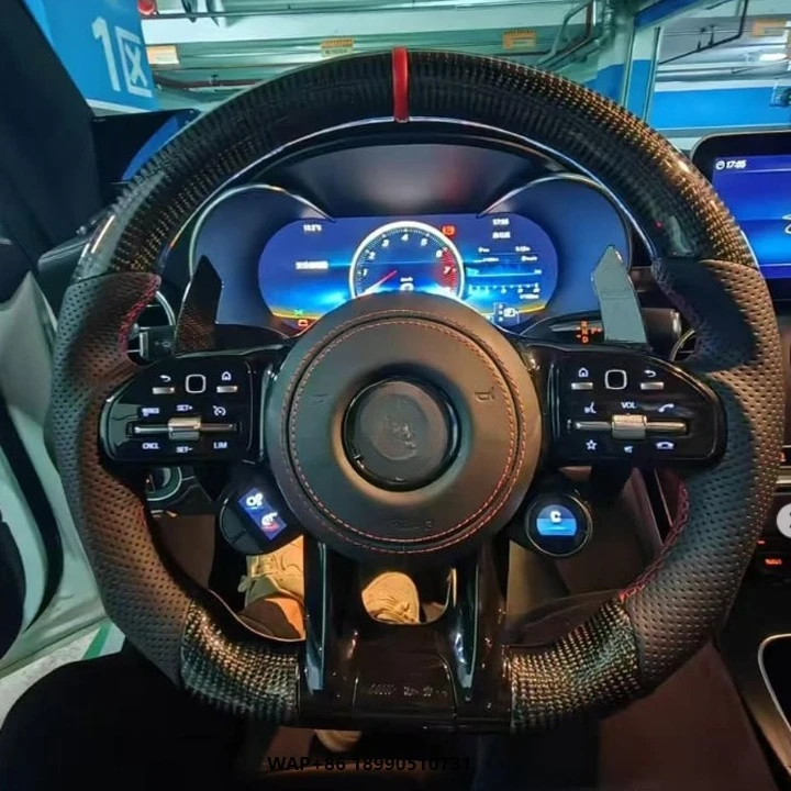 

Carbon Leather Steering Wheel for C300 C200 C180 W204 W211 W213 W205 W447 E63