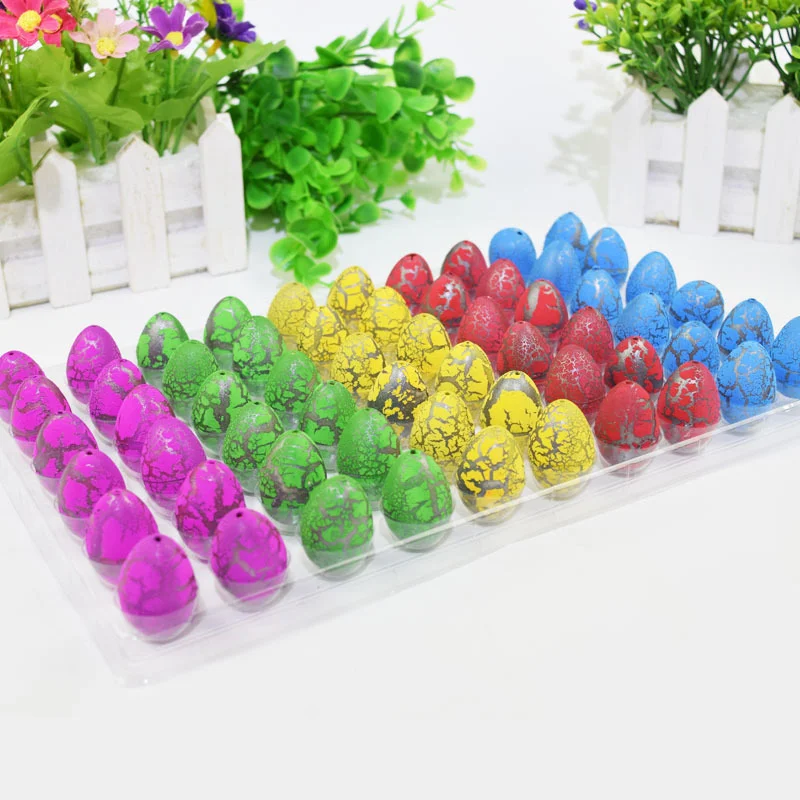 10/20 Stück Mini-Dinosaurier-Ei-Spielzeug zum Schlüpfen, wächst im Wasser, Dinosaurier für Kinder, Klassenzimmer, Preise, Geburtstagsparty, Gastgeschenke, Osterei-Jagd