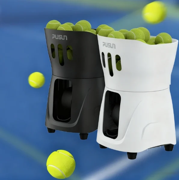 

PUSUN PT-MINI PRO 2025 New Profesinol PUSUN Tennis Ball Machine Tennis Ball Launcher With App/Remote Control