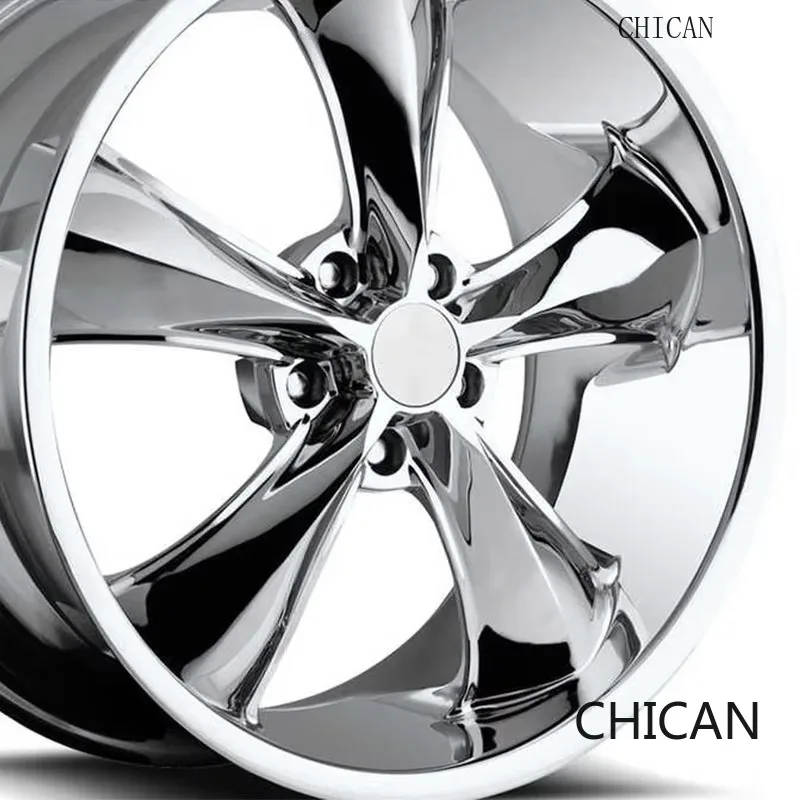 【2026】CHICAN 5 Star Full Chrome Forged Wheels 18-26 Inch 5x112 5x120 ET 25mm Deep Dish Rims